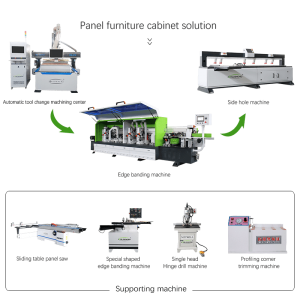 door and cabinet integrated machining center